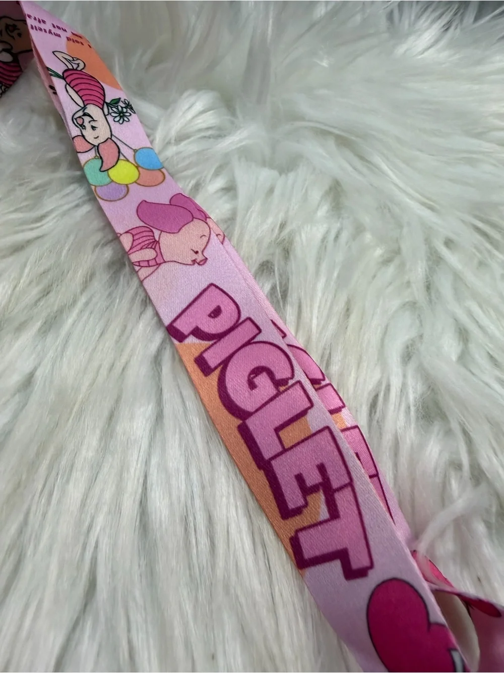 💙3/$20💙 Piglet Pink Character Lanyard for Kids